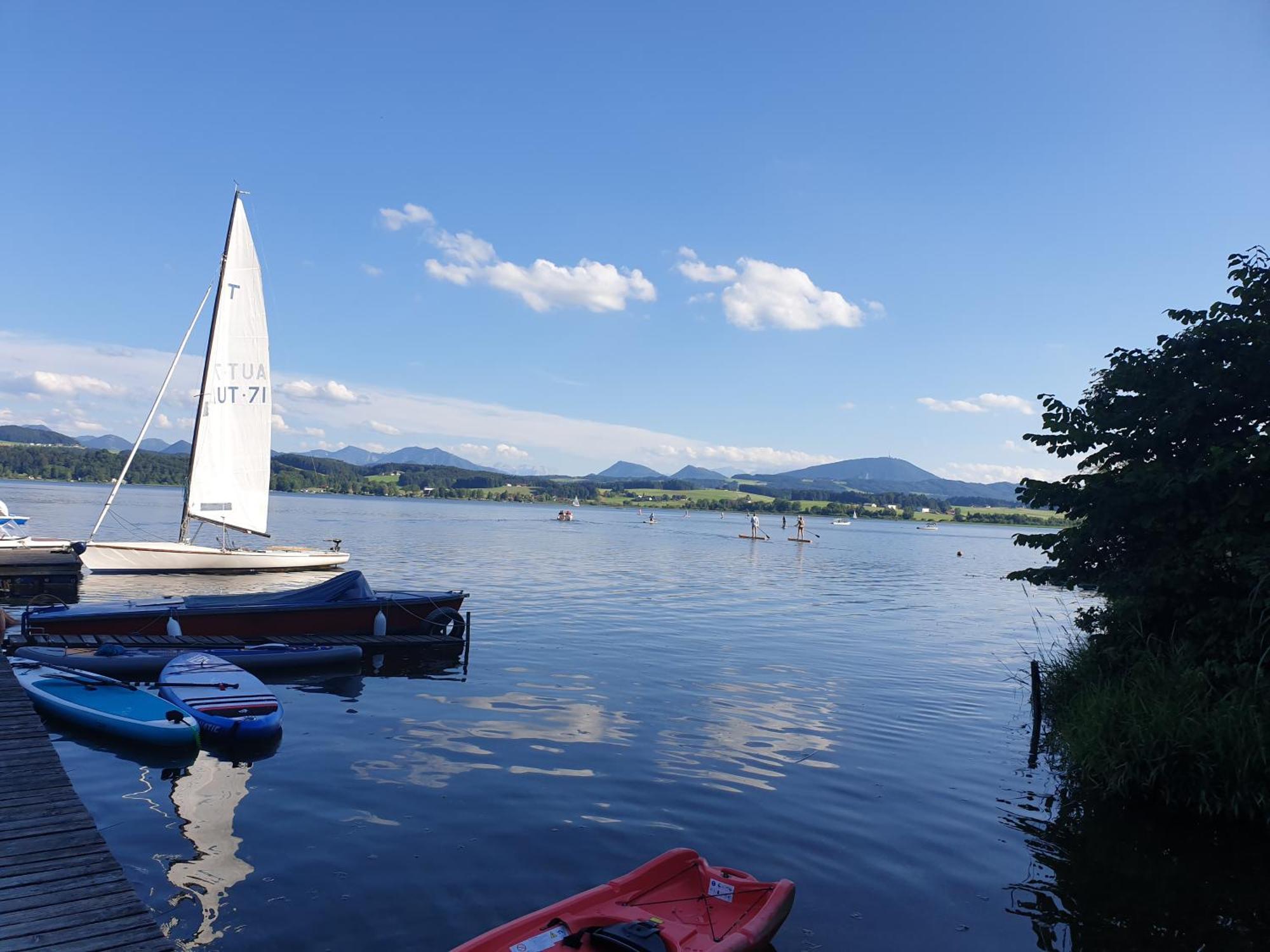 Apartmán Haus Am Weinberg Seekirchen am Wallersee Exteriér fotografie